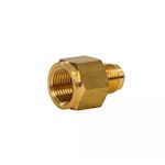 Mueller Flare verloop verbinding recht 1/2" inwendig x 3/8"